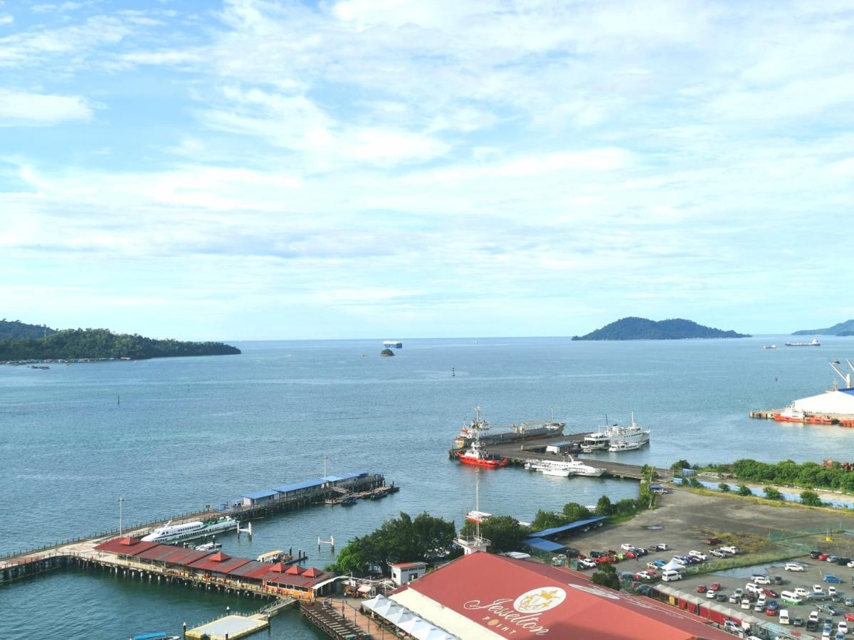 M Centro City Centre @ Gaya Street By Sunset Seaview Vacation Condos Kota Kinabalu Ngoại thất bức ảnh