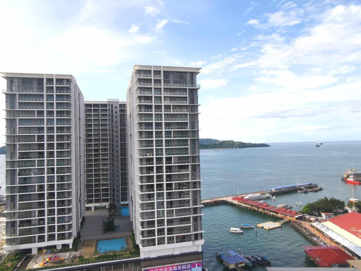 M Centro City Centre @ Gaya Street By Sunset Seaview Vacation Condos Kota Kinabalu Ngoại thất bức ảnh