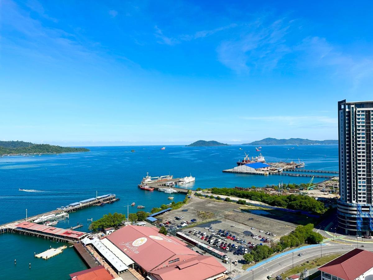 M Centro City Centre @ Gaya Street By Sunset Seaview Vacation Condos Kota Kinabalu Ngoại thất bức ảnh