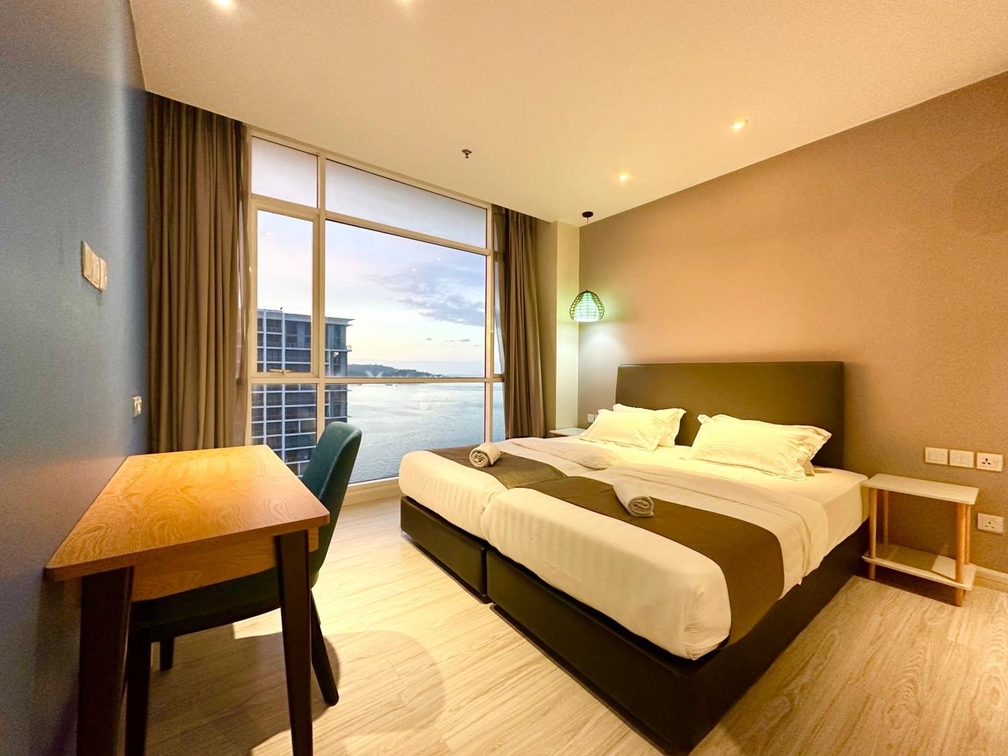 M Centro City Centre @ Gaya Street By Sunset Seaview Vacation Condos Kota Kinabalu Ngoại thất bức ảnh