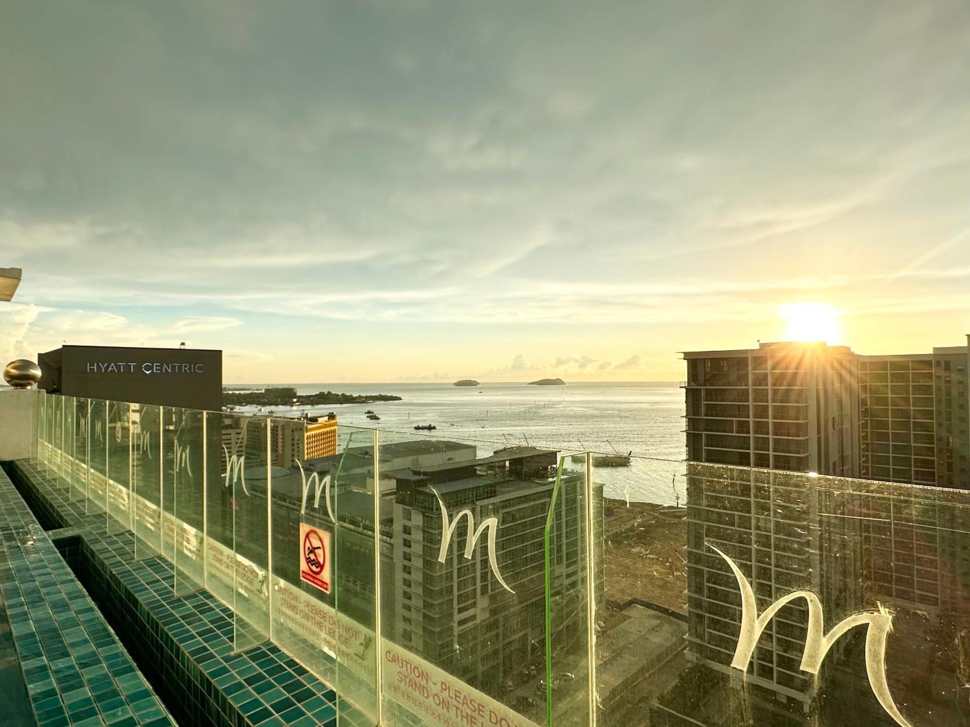 M Centro City Centre @ Gaya Street By Sunset Seaview Vacation Condos Kota Kinabalu Ngoại thất bức ảnh