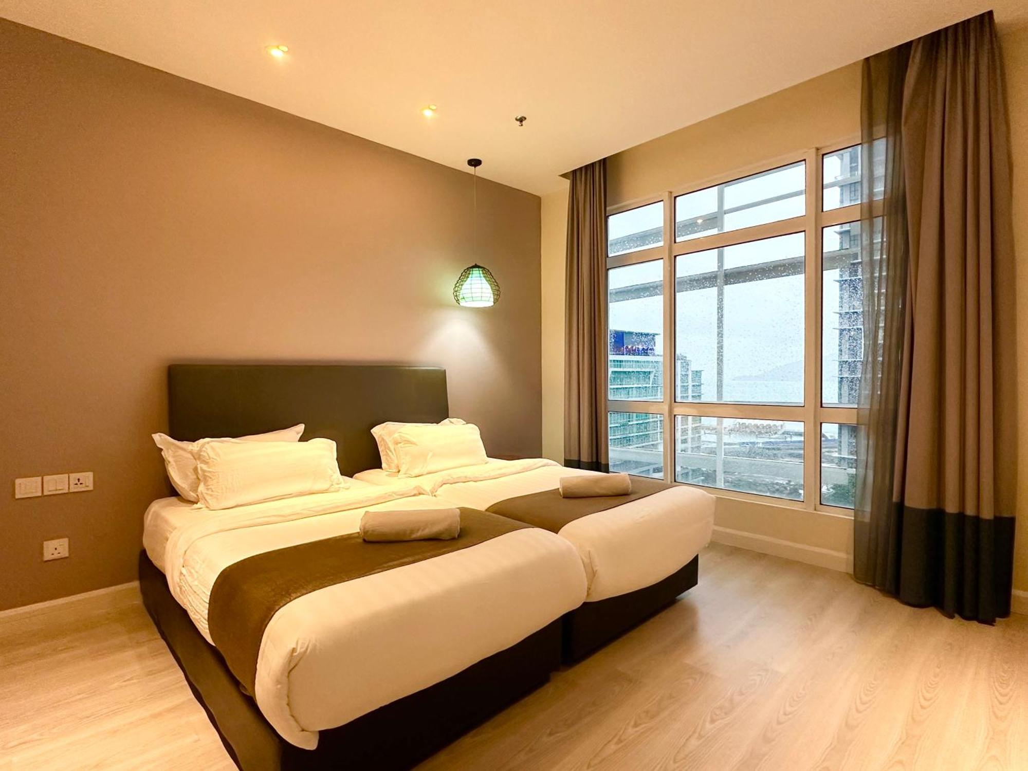 M Centro City Centre @ Gaya Street By Sunset Seaview Vacation Condos Kota Kinabalu Ngoại thất bức ảnh